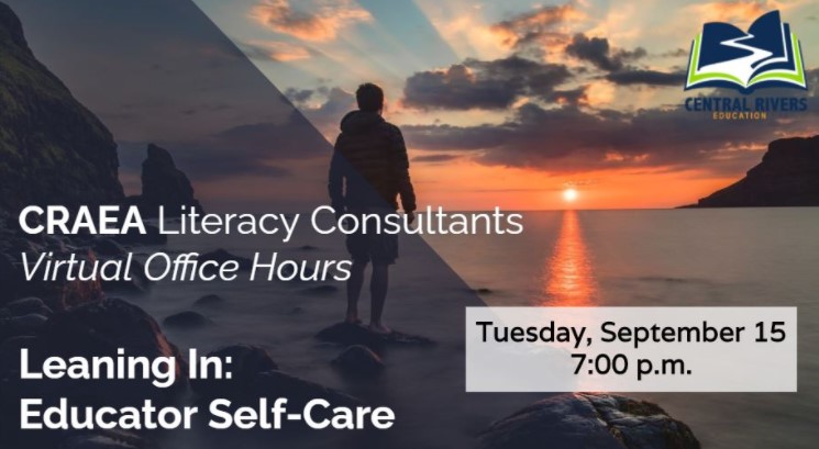 CRAEA Literacy Consultants Virtual Office Hours. Tuesday, September 15th, 7pm