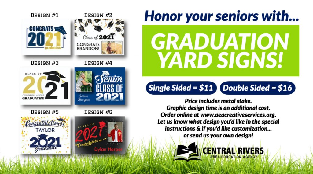 Graduation yard signs