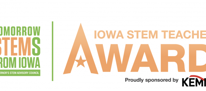 Nominate an Outstanding Iowa STEM Teacher by Oct. 11