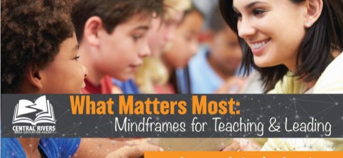 Mindframes for Teaching and Leading: Part one recording now available