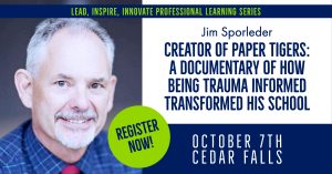 Image of Jim Sporleder, creator of the documentary Paper Tigers: how being trauma-informed transformed his school