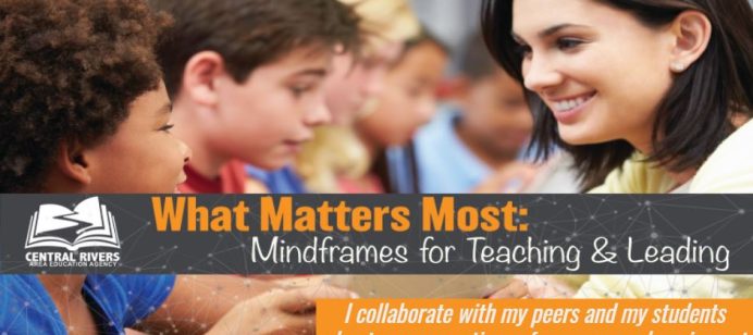 November Webinar Series: Mindframes for Teaching and Leading