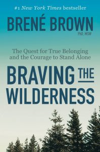 Book cover of Braving the wilderness