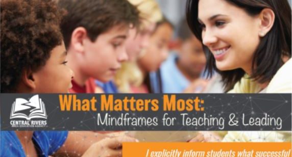 Part 8 Recording Available: Mindframes for Teaching and Leading