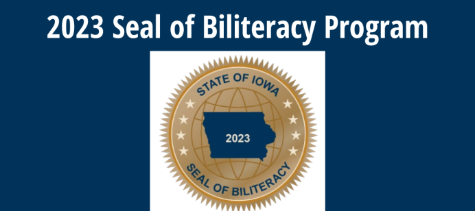 Seal of Biliteracy Program stickers available for all Central Rivers AEA school districts